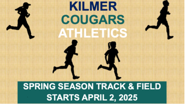 Spring Season Track and Field starts 4/2/25