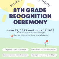 8th Grade Ceremony Flyer