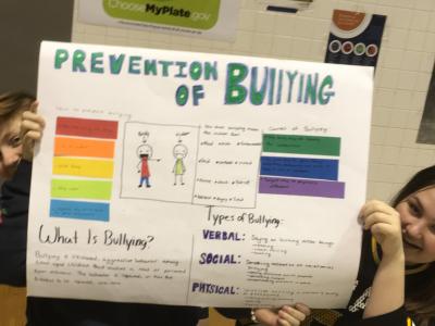 poster on prevention of bullying